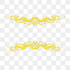 Gold Pattern Dividing Line Golden Pattern Shading Png And Vector With Transparent Background For Free Download Wedding Symbols Gold Pattern Gold Texture