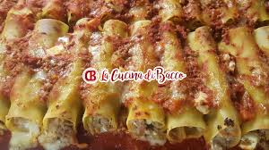 Cannelloni Al Forno Alla Calabrese La Vera Ricetta La Cucina Di Bacco