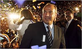 Presidente de méxico de 2006 a 2012. The New York Times International Image