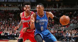 Close, but i'll give it to westbrook. Derrick Rose And Russell Westbrook Duel In Chicago Video Slam