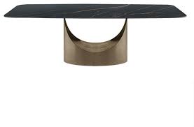 Marble dining tables for your exclusive home design. Minimalist Rock Board Dining Table Villa Home Luxury Marble Dining Table Contemporary Dining Tables By Popicorns E Commerce Co Houzz