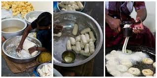 They can also be first shaped on a jalli karandi(flat ladle with holes) before dropping them in the oil. Chettinadu Thenkuzhal Murukku Recipe Thenkuzhal Murukku