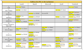 Tableau Recapitulatif Des Pec Et Des Inclusions Tableau A Faire Soi Meme Tableau Ecole