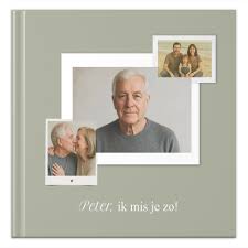 Ontwerp je eigen: Ik mis je zo herinneringsboek - Scrapbook Design Kopen? ⋆  Invulboekjes.nl