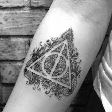 Deathly Hallows Tattoo Tattoos Mandala Tattoo Design Tattoo Designs