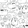 You can bring pusheen the cat coloring pages for. 1
