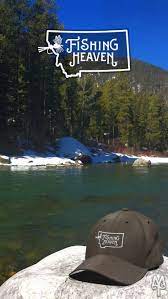 Montana Fishing Heaven Fly Fishing Ball Cap Montana Fishing Fly Fishing Fishing Trip