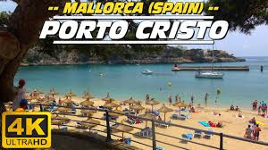 A fishing boat was found washed up on the beach containing a crucifix. Porto Cristo Mallorca Spain Youtube