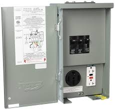 Rv 50 amp power distribution box. Nema 14 50 240v 50a Ev Charging Station And Rv Power Outlet