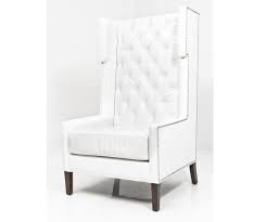 Shop wingback chairs at chairish, the design lover's marketplace for the best vintage and used furniture, decor and art. Tangier Wing Chair In Splash White Faux Leather Modshop