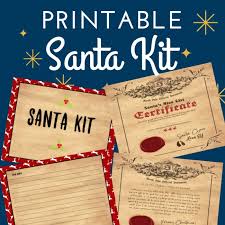 3) add your child's personal details and approve the preview of your letter. Santa Official Nice List Certificate Free Printable Kit