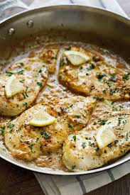 Toss the pasta in the warm sauce to coat thoroughly. One Skillet Chicken With Lemon Garlic Cream Sauce Recipe Little Spice Jar