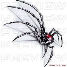 The black widow tattoo design variations. Black Widow Spider Tattoo Design Tattoovox Award Winning Tattoo Designs Online