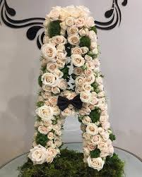 You can arrange your baby shower decoration at home. Custom Floral Letter Baby Shower Gift Birthday Wedding Decor Home Decor By Laazati Flowers