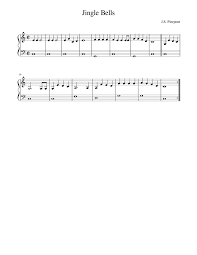 It has the melody, lyrics for the first verse and chorus, and. Jingle Bells Easy Left Hand Sheet Music For Piano Solo Musescore Com
