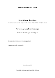 Representa a uniao da familia com jeova ( deus ) : Pdf Relatorio De Disciplina Sociologia Das Religioes