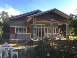 แบบบ านช นเด ยวทรงจ วเร ยบสวย 3 ห องนอน งบก อสร าง 5 แสนบาท ออกแบบบ าน ผ งบ าน บ านโมเด ร น