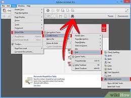 How To Work With Toolbars In Adobe Acrobat 4 Steps