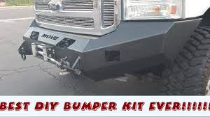 I started researching harder into them, and found everybody who has purchased through them loved the bumpers. Build Your Own Move Bumper With Winch I Show How To Build A Low Cost F350 Winch Bumper Youtube