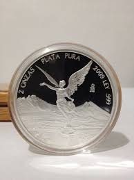 2 Onzas Libertad Plata Proof Monedas De Plata Monedas De Oro Monedas