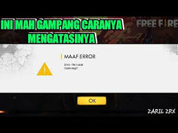 Seperti game free fire dari garena yang banyak pemainnya seorang wanita tidak hanya pria saja akun game online seperti free fire ini juga rawan akan terkena suspend/suspended dan banned. Cara Mengatasi File Yang Eror Game Ff Youtube