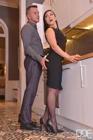 Lea Lexis Group Sex Dinner Party