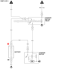 Run a section of 18 gauge wire from the b terminal on the solenoid to the s terminal on the starter motor. Part 2 1996 F150 F250 F350 Starter Motor Wiring Diagram 4 9l 5 0l 5 8l