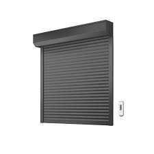 Volet Roulant Electrique Alu Isole Gris Motorise Radio H 110 X L 100 Cm Leroy Merlin