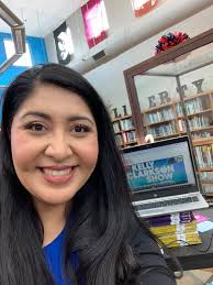 Congratulations to Liberty Middle School Librarian Linda Martinez for being  invited to virtually appear