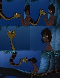 Kaa started to climb to the treetops away from mowgli. Kaa Coils Shefalitayal