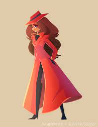 Fan Art Carmen Sandiego By Ana00922 On Deviantart Carmen Sandiego Carmen Carmen Sandiago