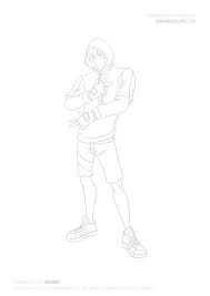 Fortnite prisoner stage 4 loading screen. How To Draw Ikonik Easy Fortnite Season 8 Tutorial Draw It Cute