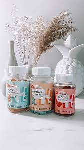 kruidvat oh my gummies voor haar huid en zon jamey haargroei gezichtscreme glanzend haar