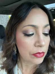 My eyeshadow from the live 🤗 I used Storm and Sandstone Pearl shimmer✨