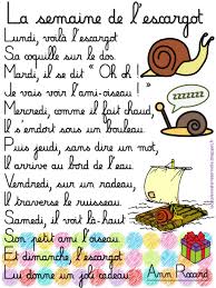 Comptine Semaine De L Escargot Lacatalane Pdf Fichiers Partages Acrobat Com Taal Frans Dieren