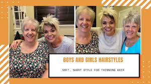 Retro hairstyle for shoulder length hair вечерние прически с. Soft Short Hairstyles For Thin Hair Youtube