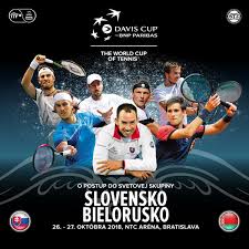 Tomáš marcinko úspešne dopravil puk za bránkovú čiaru po poriadnej skrumáži pred brankárom. Davis Cup Slovensko Bielorusko Ticketportal Vstupenky Na Dosah Divadlo Hudba Koncert Festival Muzikal Sport