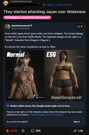 I shouldve been more specific when it comes to gamers to being porn  addicts because Stellar Blade defenders are perfect examples. :  rmendrawingwomen