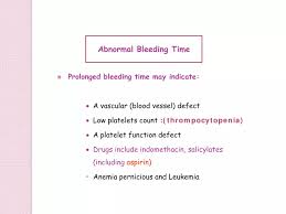 Image result for Bleeding Time