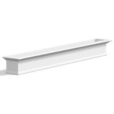 Find pvc vinyl planters, stands & window boxes at lowe's today. Mayne 30 Vinyl Yorkshire Window Box Planter At Menards
