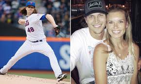 But, his time away from the back when days were a little less stressful, jacob degrom's wife sacey harris was livin' the dream. New York Mets Jacob Degrom On Emergency Leave Due To Complications With Son Daily Mail Online