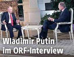 In 2019 he was named european journalist of the year. Wladimir Putin Im Orf Interview News Orf At