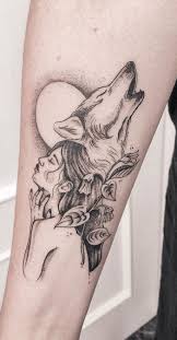 50 of the most beautiful wolf tattoo designs the internet has ever seen wolf tattoos for women wolf tattoo design wolf girl tattoos