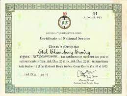 First, the institution attended has to submit a master list of graduates alongside with the senate approved result to nysc. Nysc Certificate Number Verification Guidelines Legit Ng