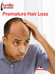 Premature hair loss is