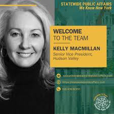We are excited to announce that Statewide Public Affairs is expanding its  footprint in the hashtag#HudsonValley! Please join us in welcoming Kelly  MacMillan-Akram who is joining us as our new Senior Vice