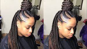 Large Feed In Box Braids Tutorial Very Detailed Youtube Box Braids Styling Box Braids Tutorial Box Braids Hairstyles