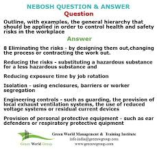 Safety Officer Question And Answer Www Diplomacoursesonline Blogspot In This Or That Questions Past Exam Papers Past Exams