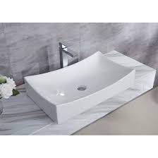cb home modern white ceramic basin