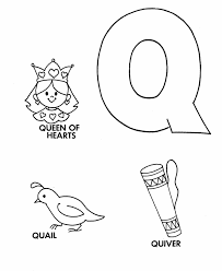 Search through 623,989 free printable colorings at … Abc Alphabet Coloring Sheets Q Is For Queen Quail Quiver Coloring Home